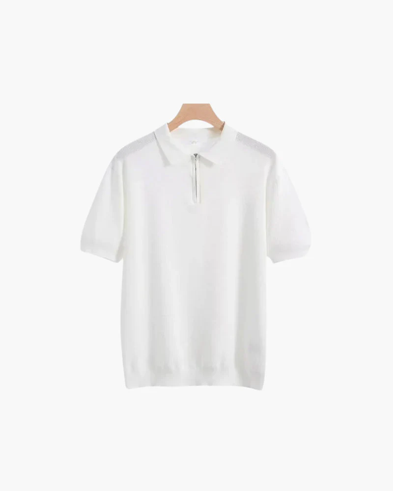 Marbella Zip Up Polo
