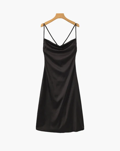 Old Money Silk Slip Dress