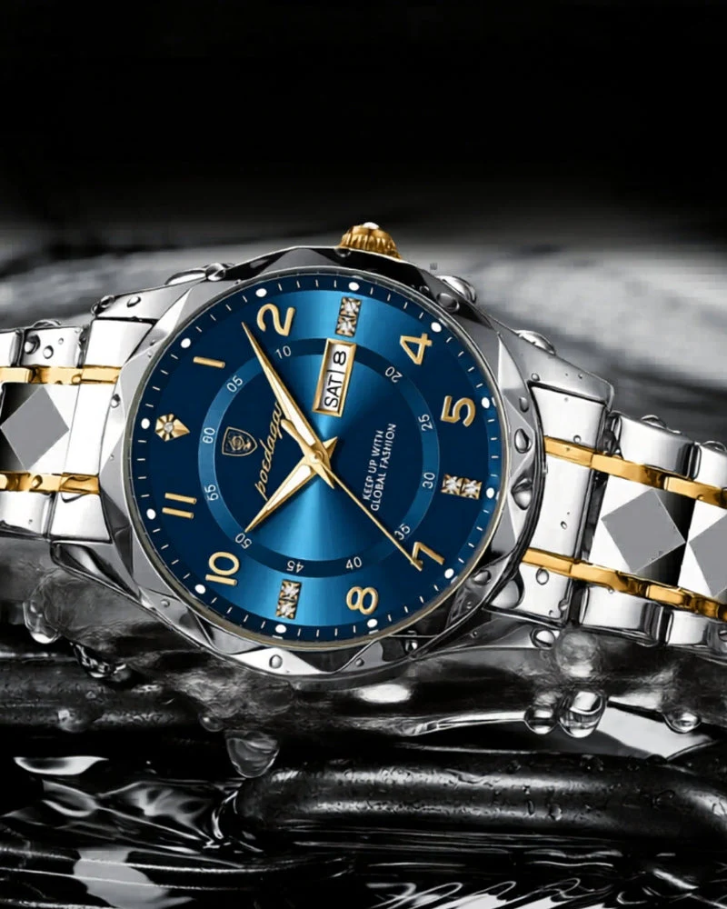Classic Two-Tone Steel Watch