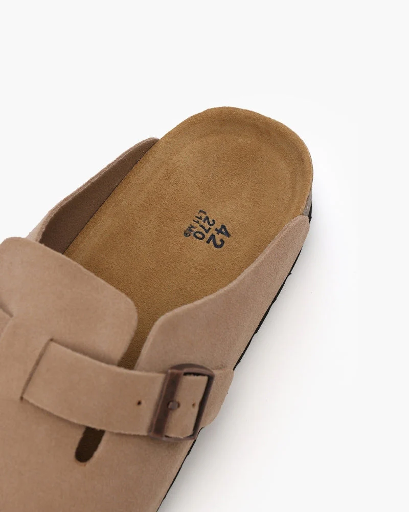 Old Money Suede Clogs