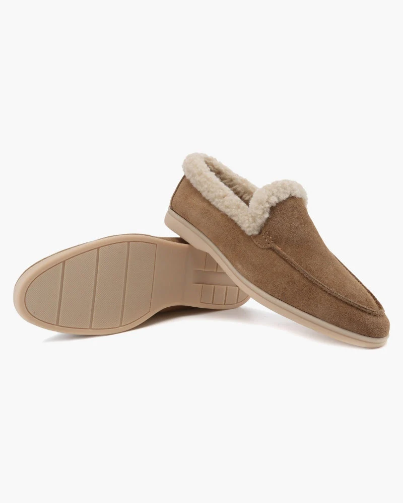 Fur-Lined Premium Loafers