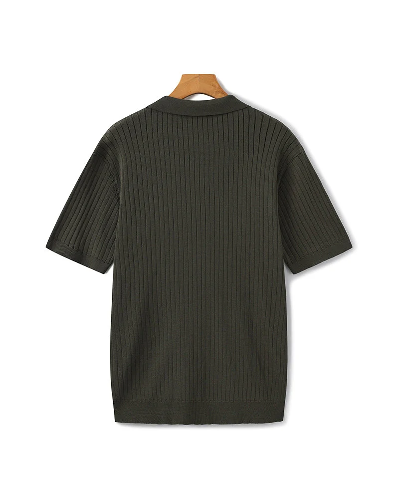 Premium Ribbed Polo
