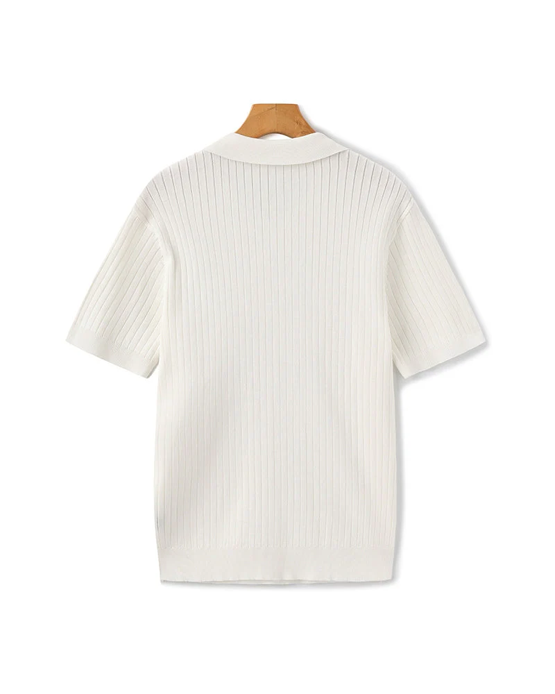 Premium Ribbed Polo