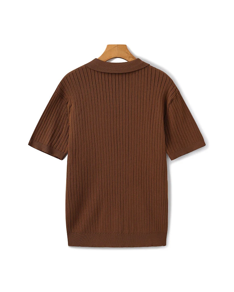 Premium Ribbed Polo