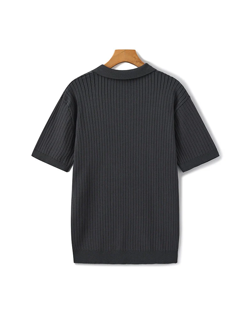 Premium Ribbed Polo