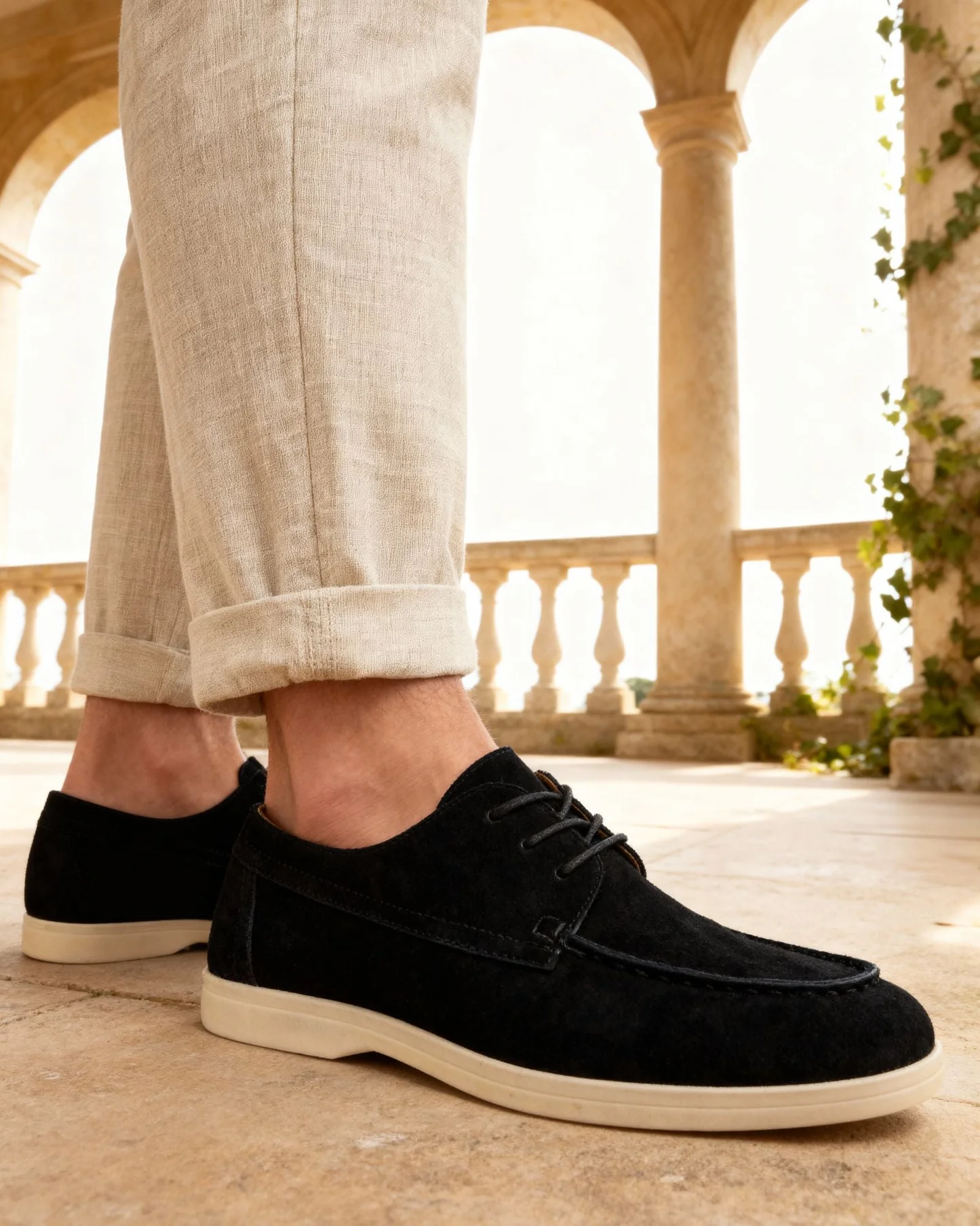 Premium Suede Lace Shoes