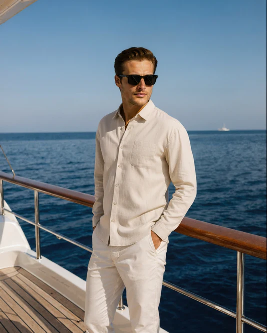 Cape Town - 100% Linen Shirt