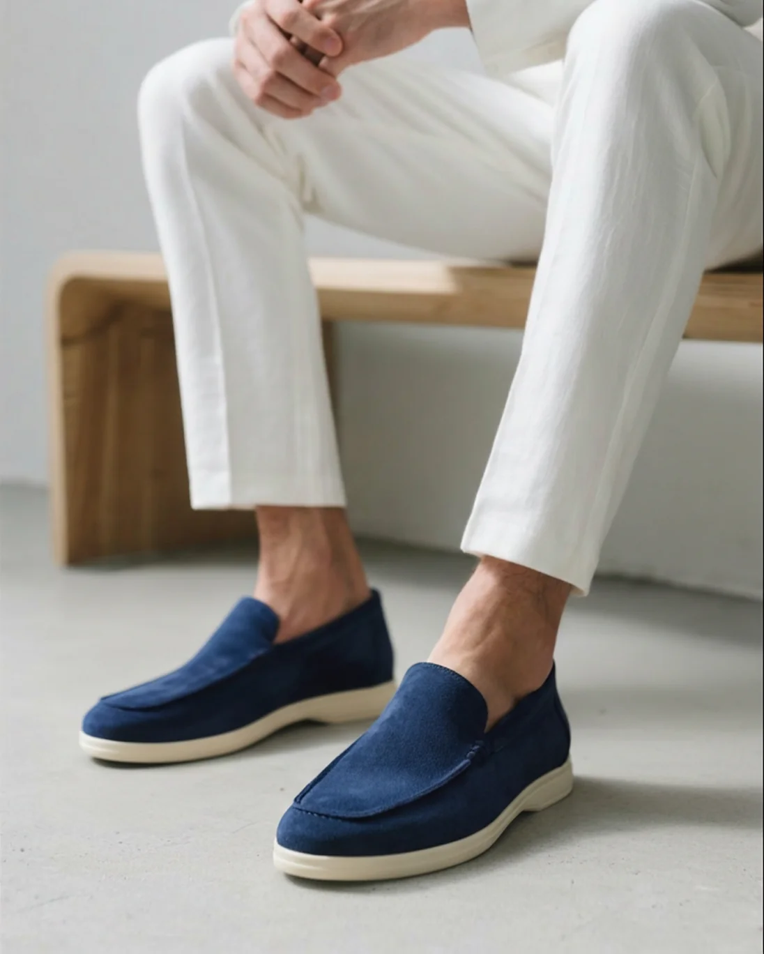Old Money Suede Loafers